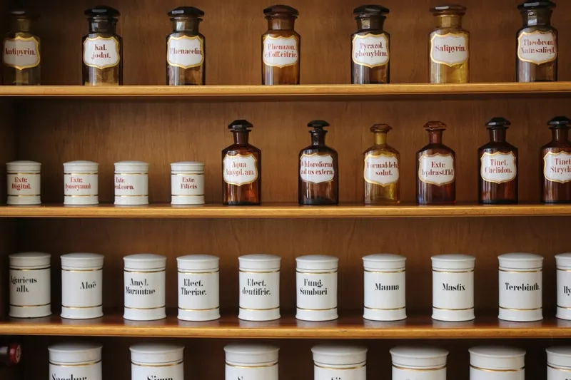 Arzneimittel in einer Apotheke